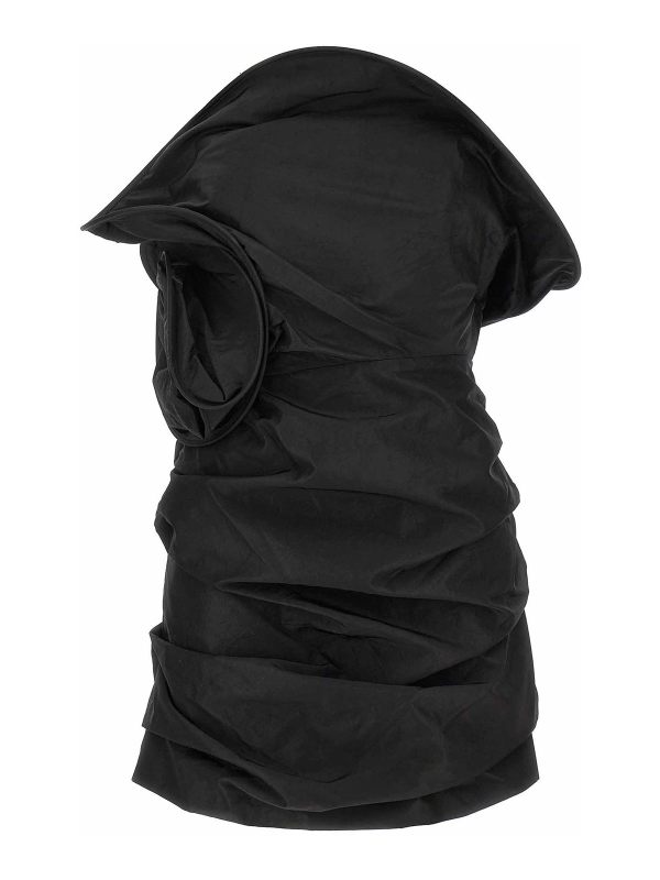 Magda Butrym Robe Au Genou - Noir