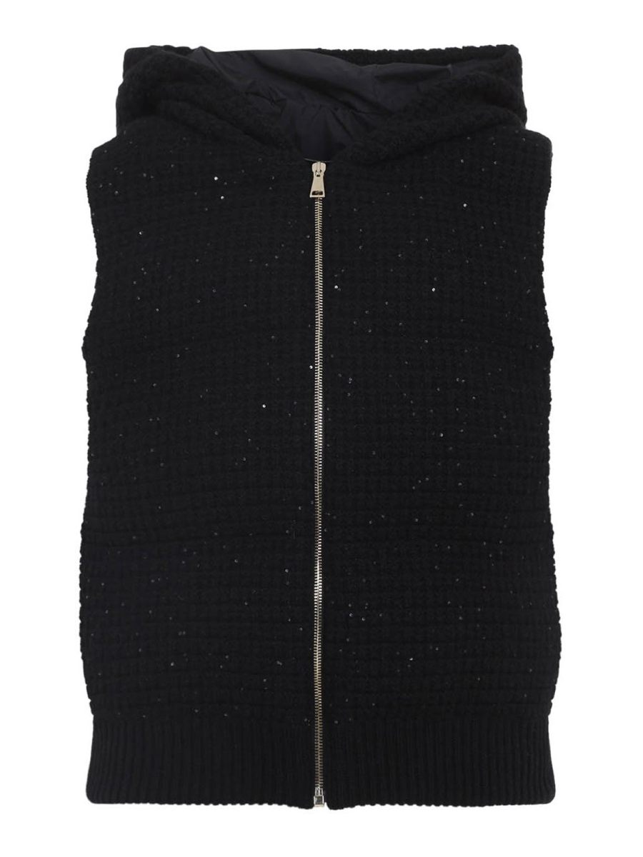 Fabiana Filippi Blouson Rembourré - Noir
