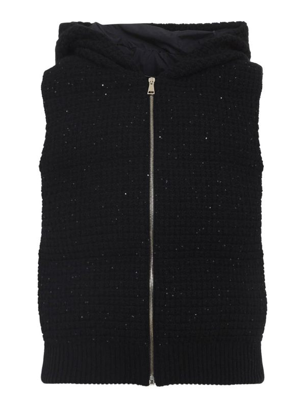 Fabiana Filippi Blouson Rembourré - Noir