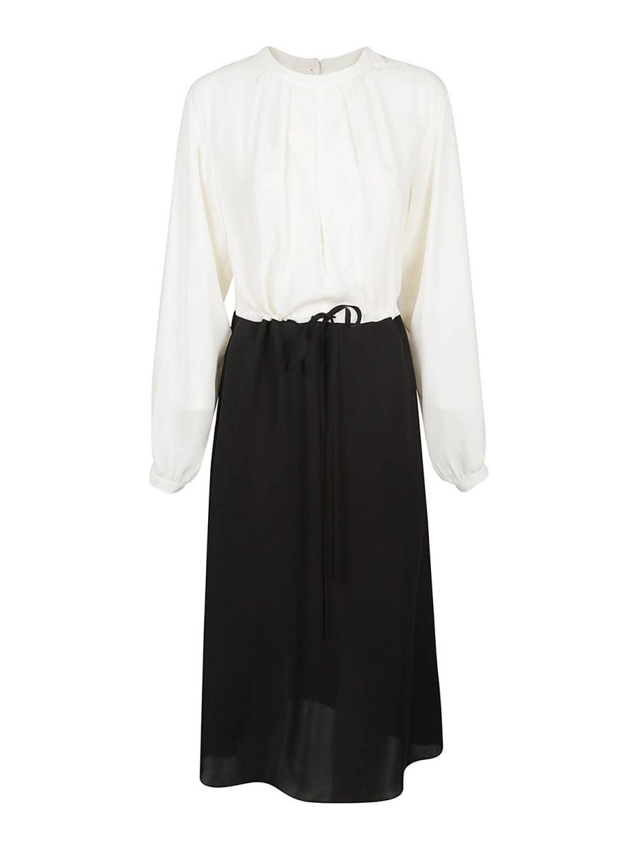 Crida Robe Au Genou - Blanc