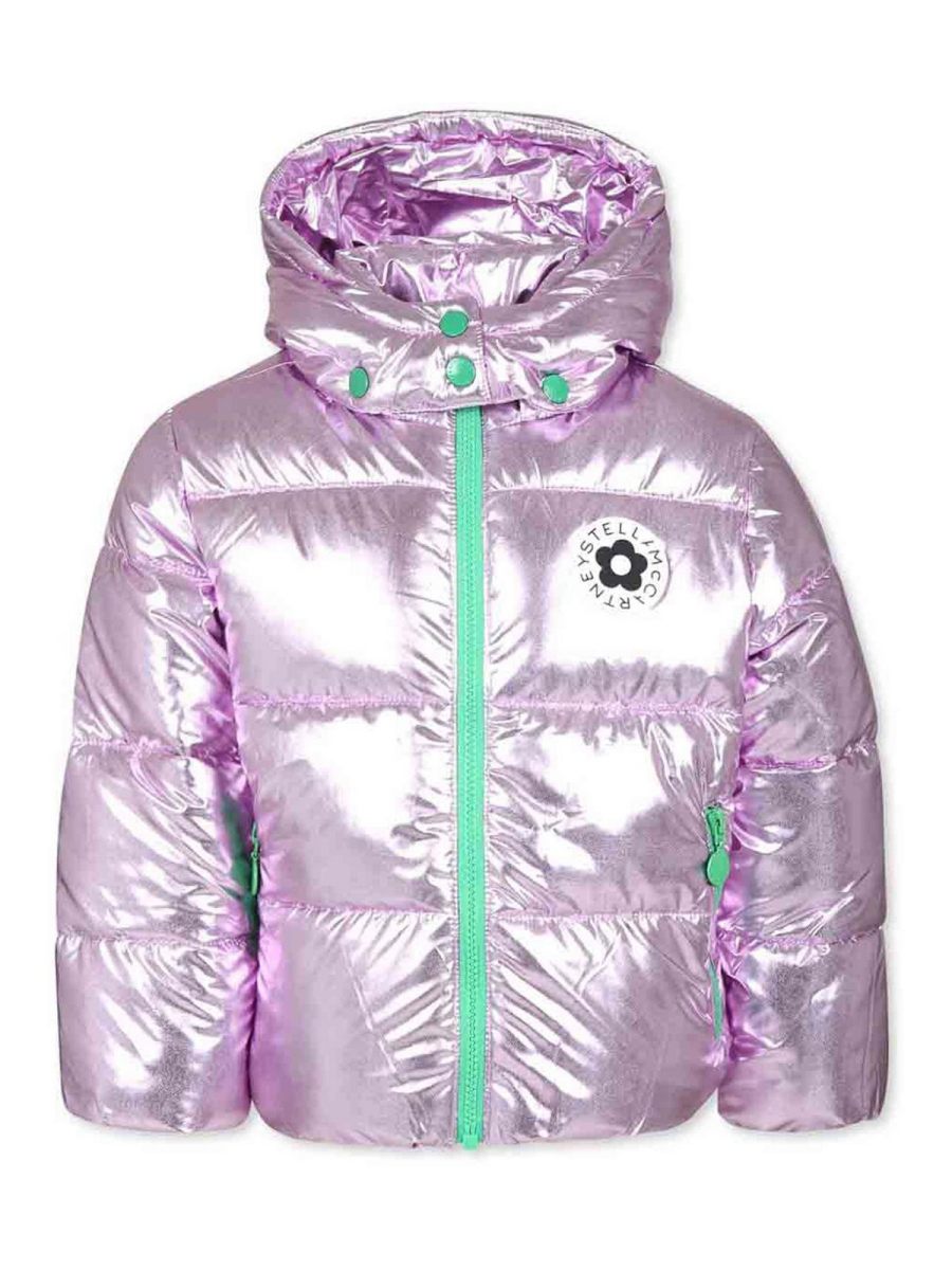 Stella Mccartney Blouson Rembourré - Métallique