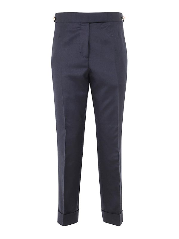 Thom Browne Pantalon Couturier - Bleu