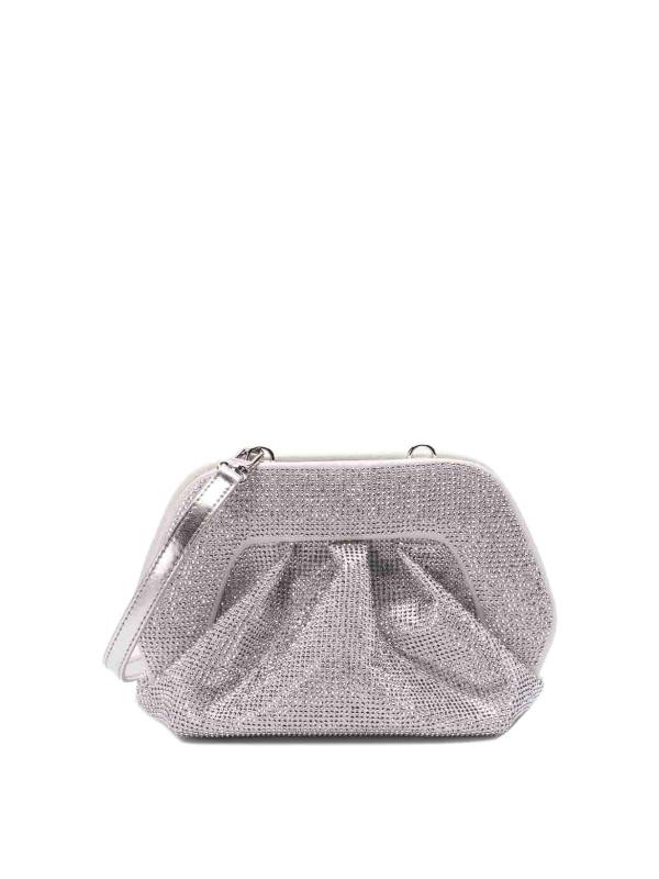 Themoirè Sac Bandoulière - Argent