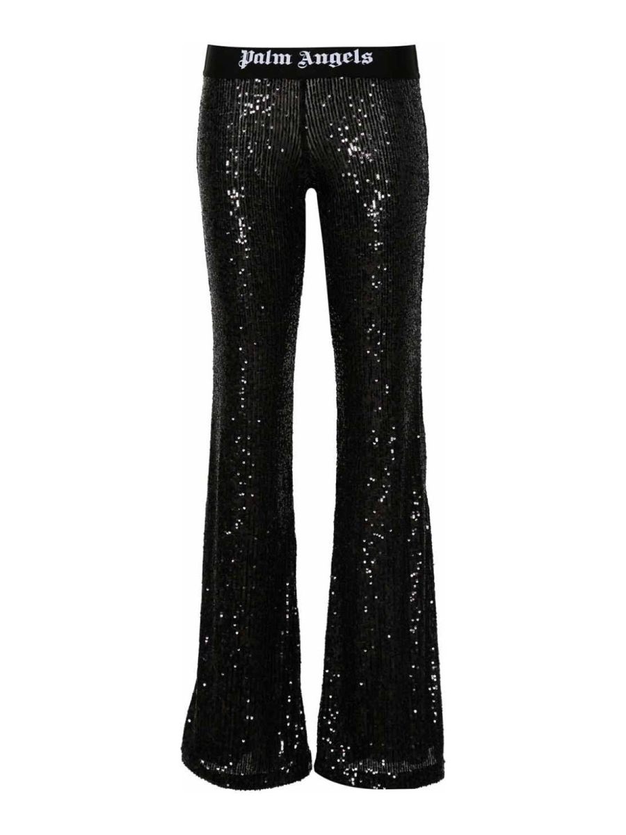 Palm Angels Pantalons Décontractés - Noir