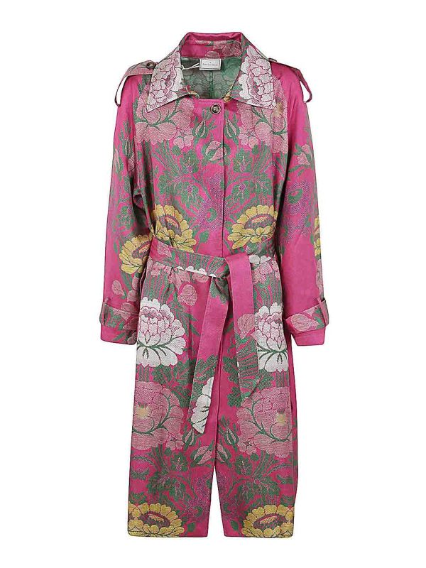 Pierre-Louis Mascia Manteau Court - Multicolore