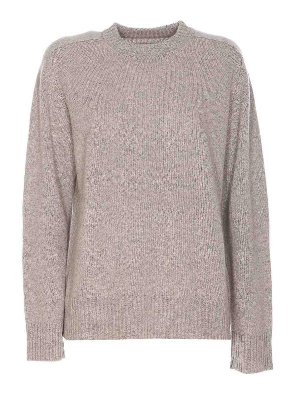 Loulou Studio Pull Col Rond - Beige