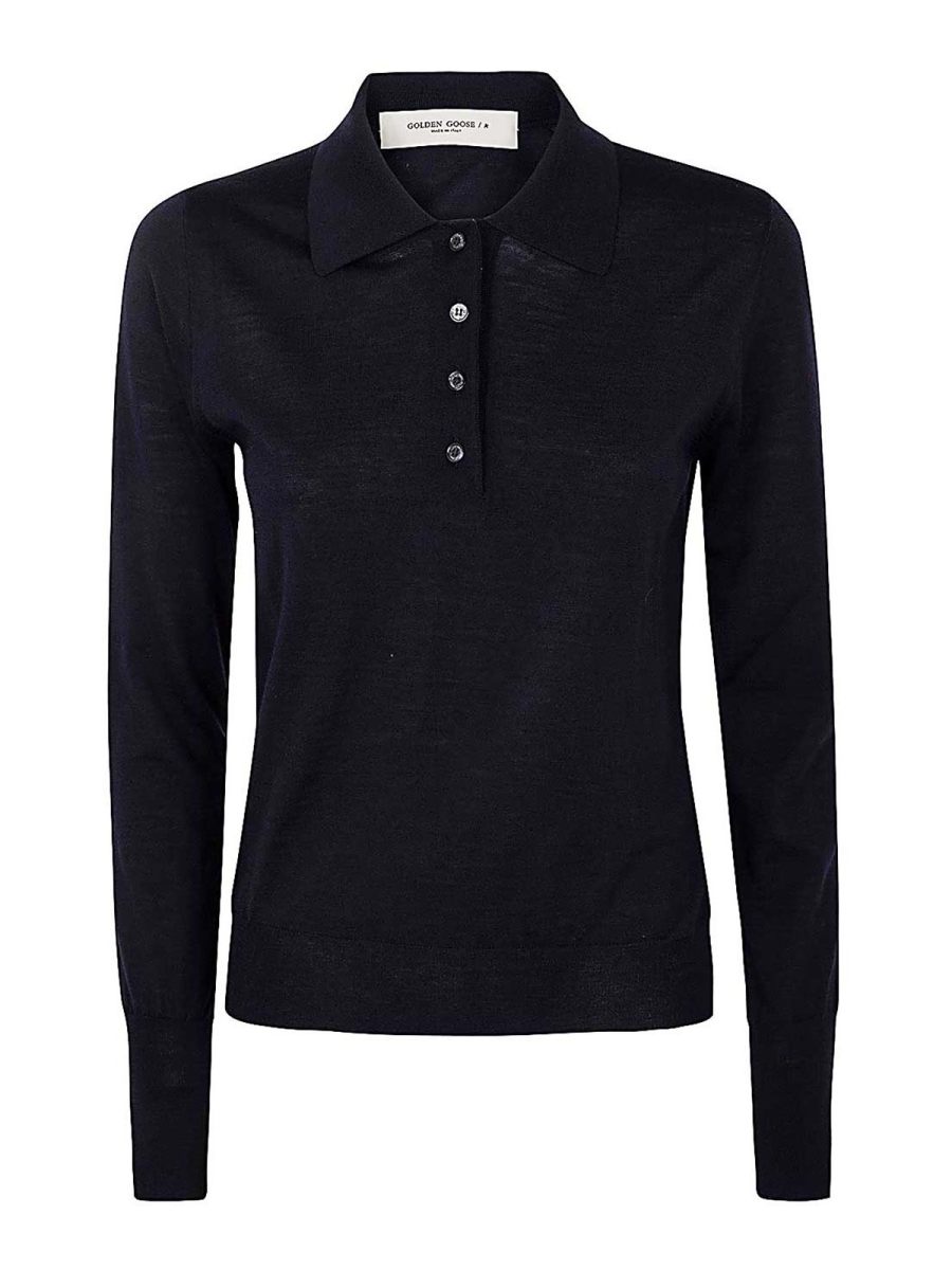 Golden Goose Polo - Bleu