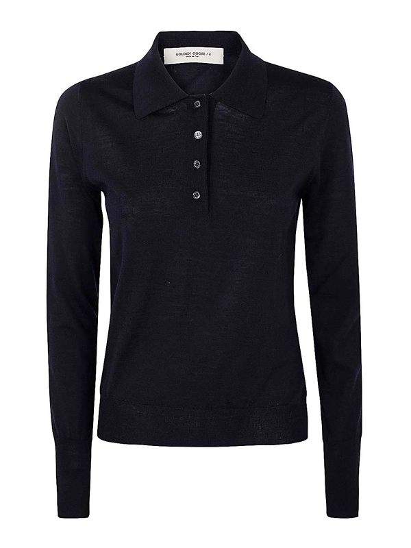 Golden Goose Polo - Bleu