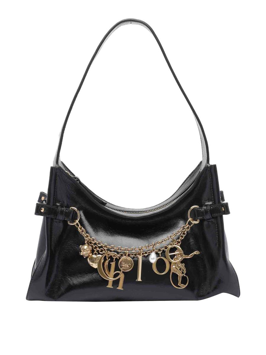 Chloe' Sac Porté Épaule - Noir