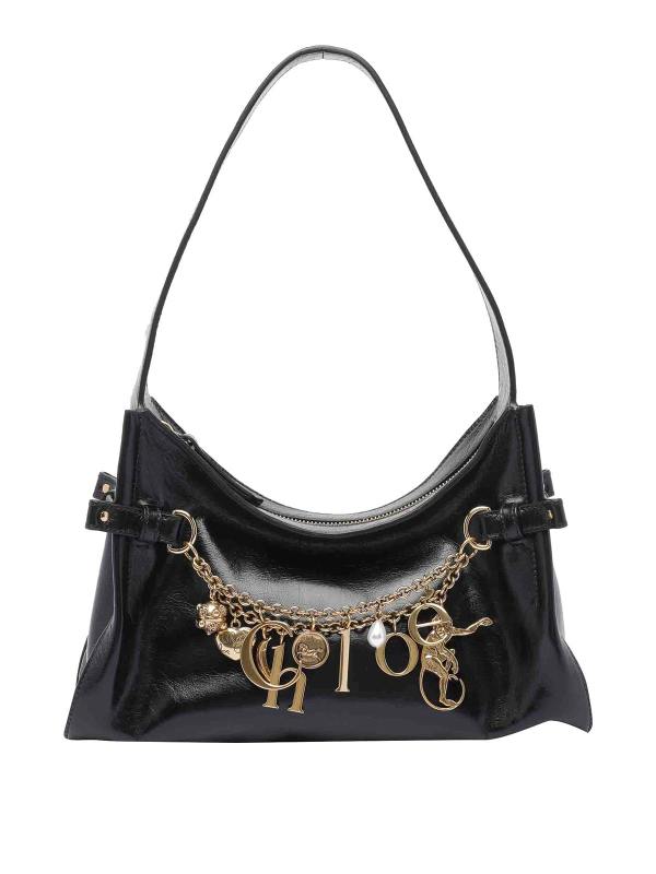 Chloe' Sac Porté Épaule - Noir