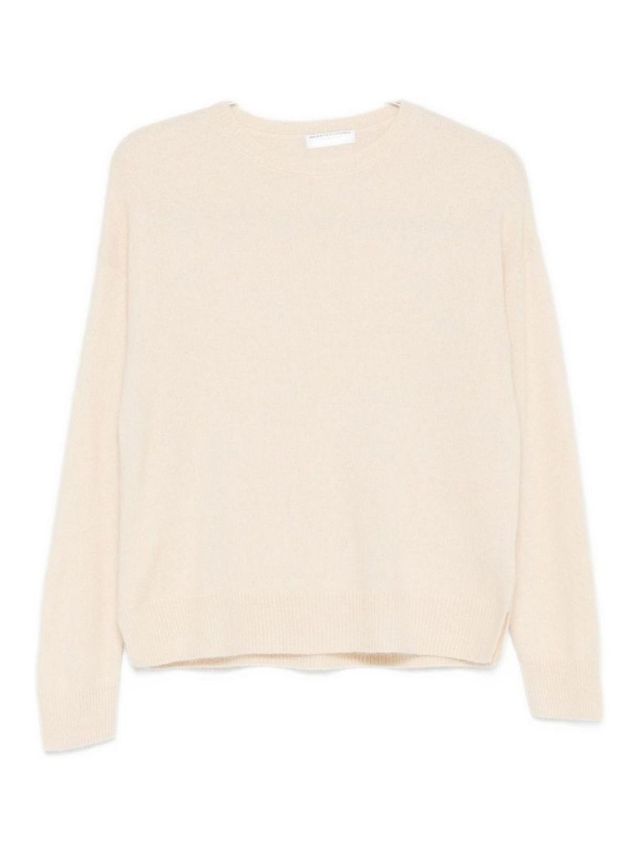 Majestic Filatures Pull Col Rond - Blanc