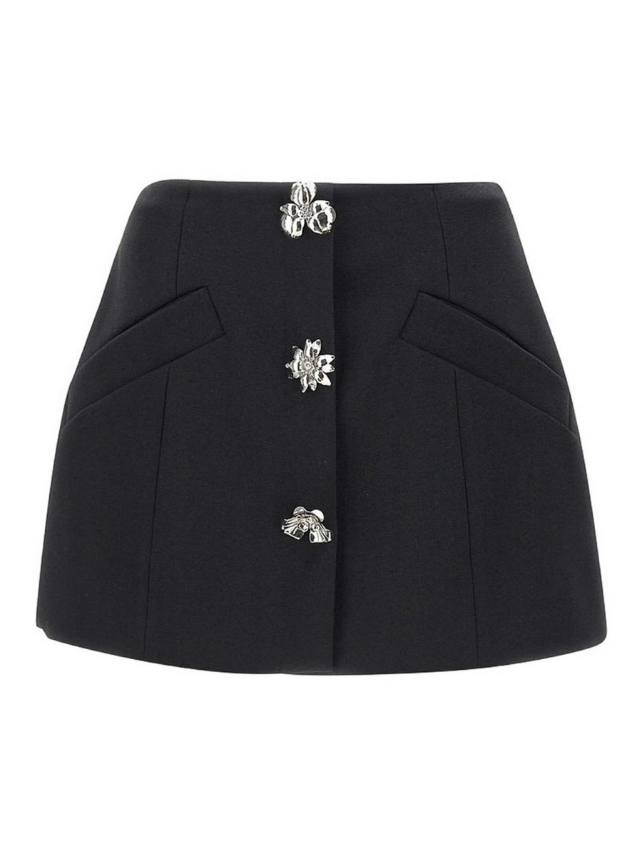Blumarine Mini Jupe - Noir