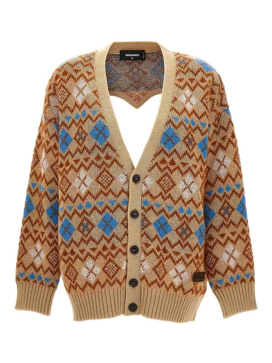 Dsquared2 Cardigan - Multicolore