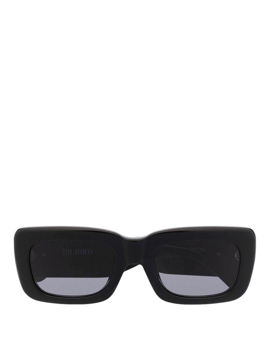 The Attico Lunettes De Soleil - Noir