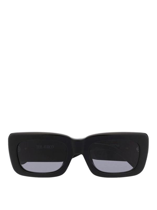 The Attico Lunettes De Soleil - Noir