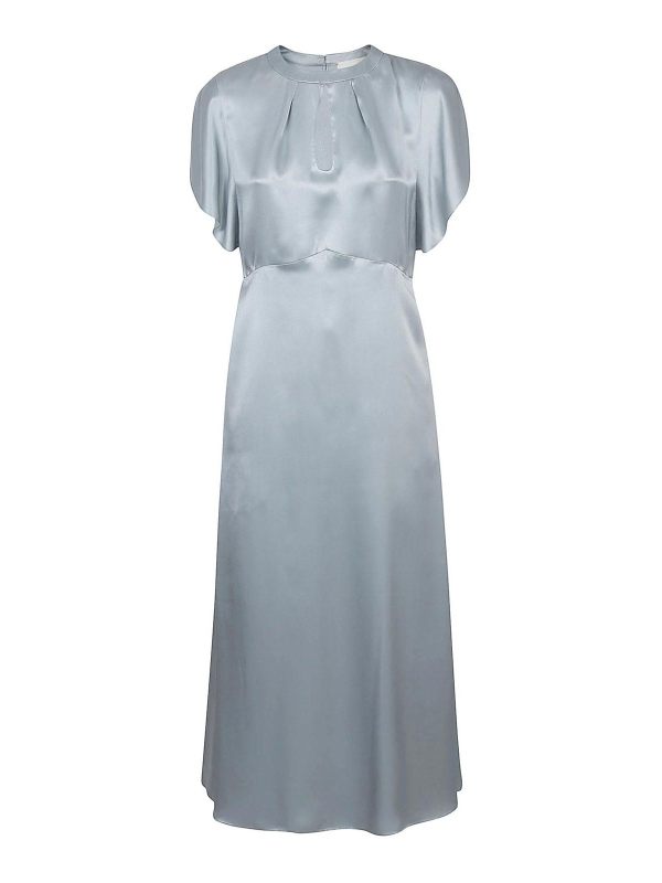 Crida Robe Au Genou - Bleu