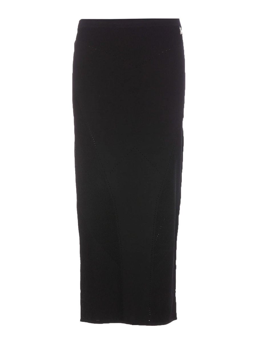 Patrizia Pepe Jupe Midi - Noir
