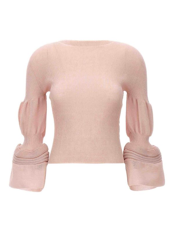 Pleats Please Issey Miyake Top - Couleur Chair