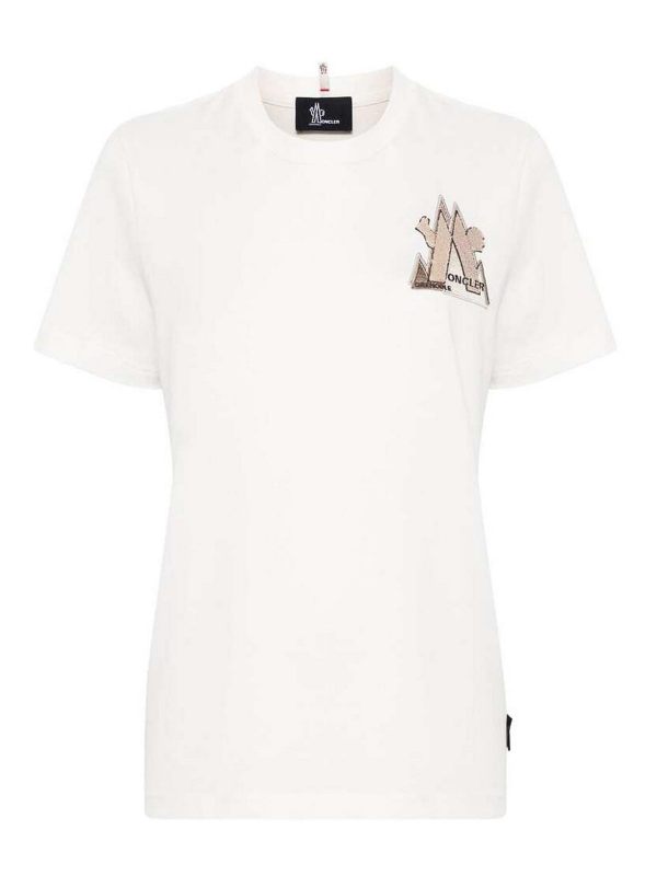 Moncler Grenoble T-Shirt - Blanc
