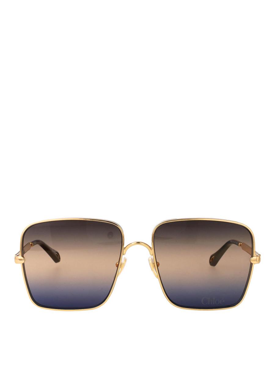 Chloe' Lunettes De Soleil - Or