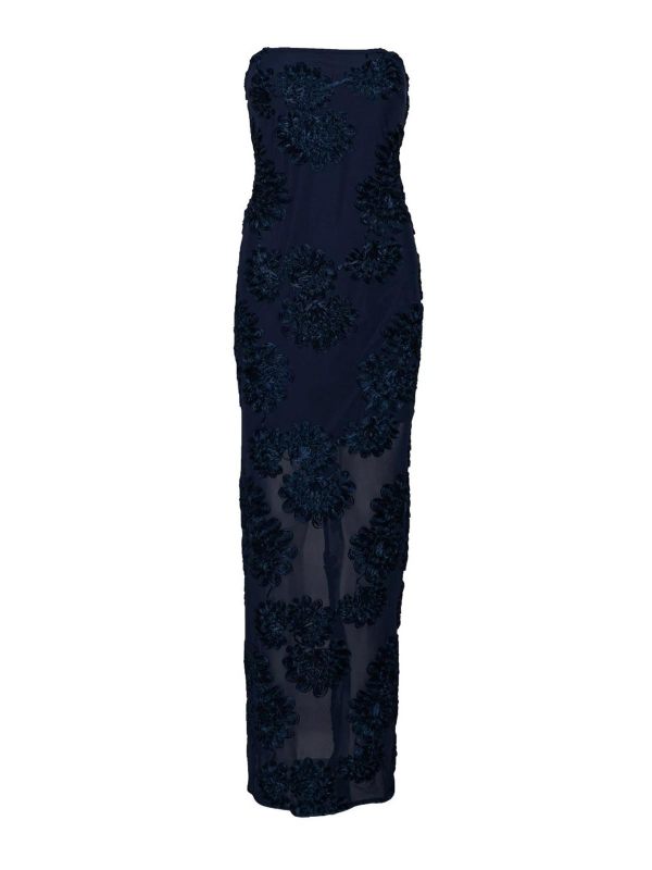 Rotate Birger Christensen Robe De Soirée - Bleu