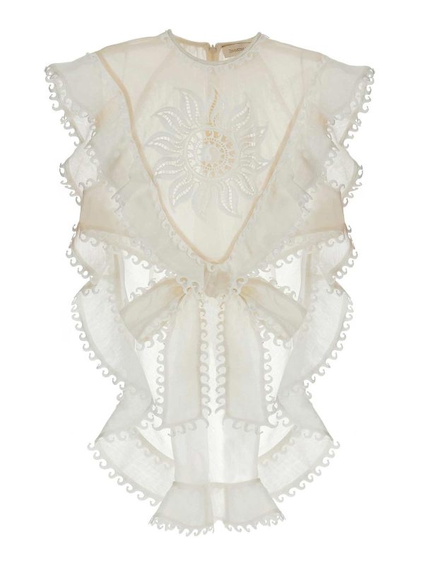 Zimmermann Top - Blanc