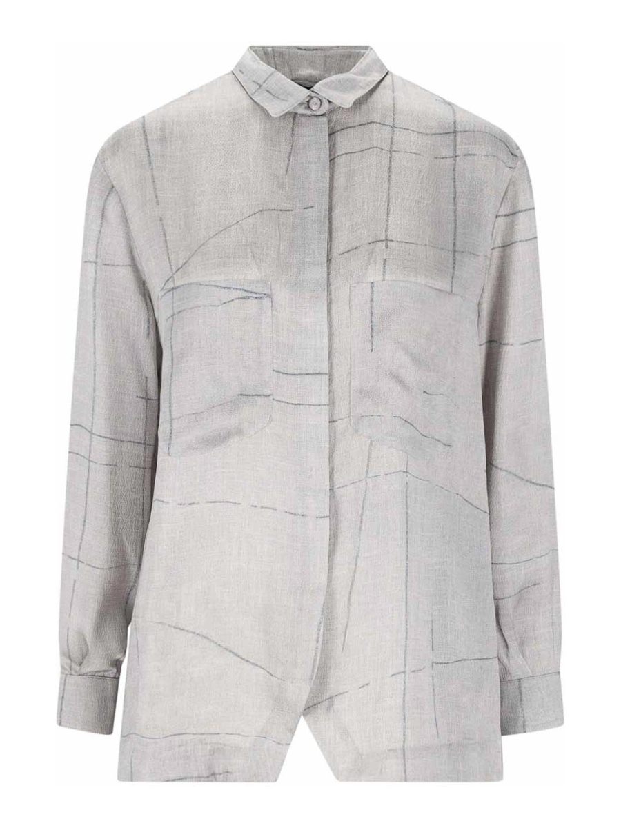 Giorgio Armani Chemise - Gris