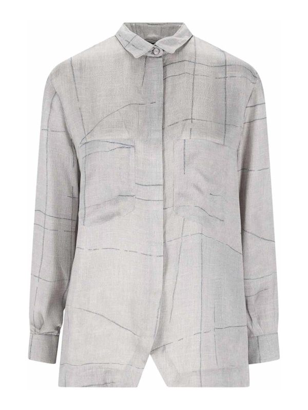 Giorgio Armani Chemise - Gris