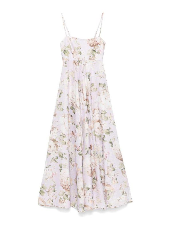 Zimmermann Robe Au Genou - Multicolore