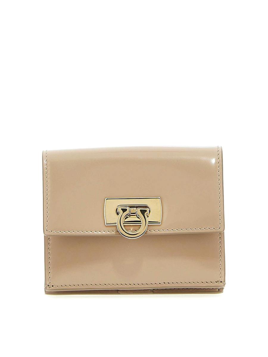 Ferragamo Portefeuilles - Beig