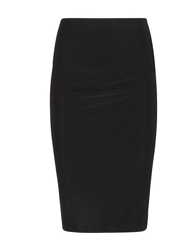 Norma Kamali Mini Jupe - Noir