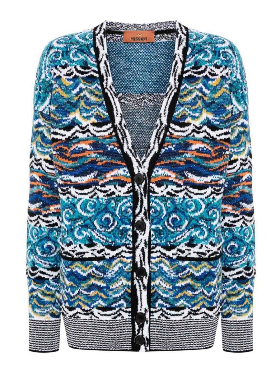 Missoni Cardigan - Bleu