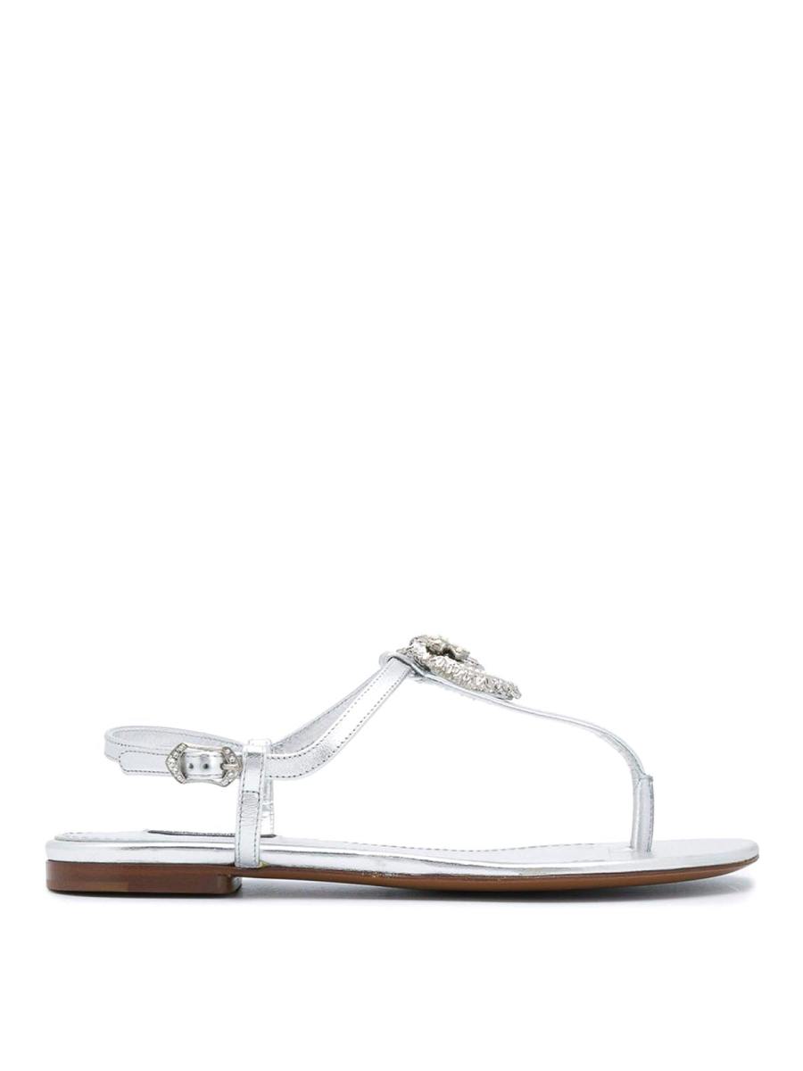 Dolce & Gabbana Ballerines - Argent