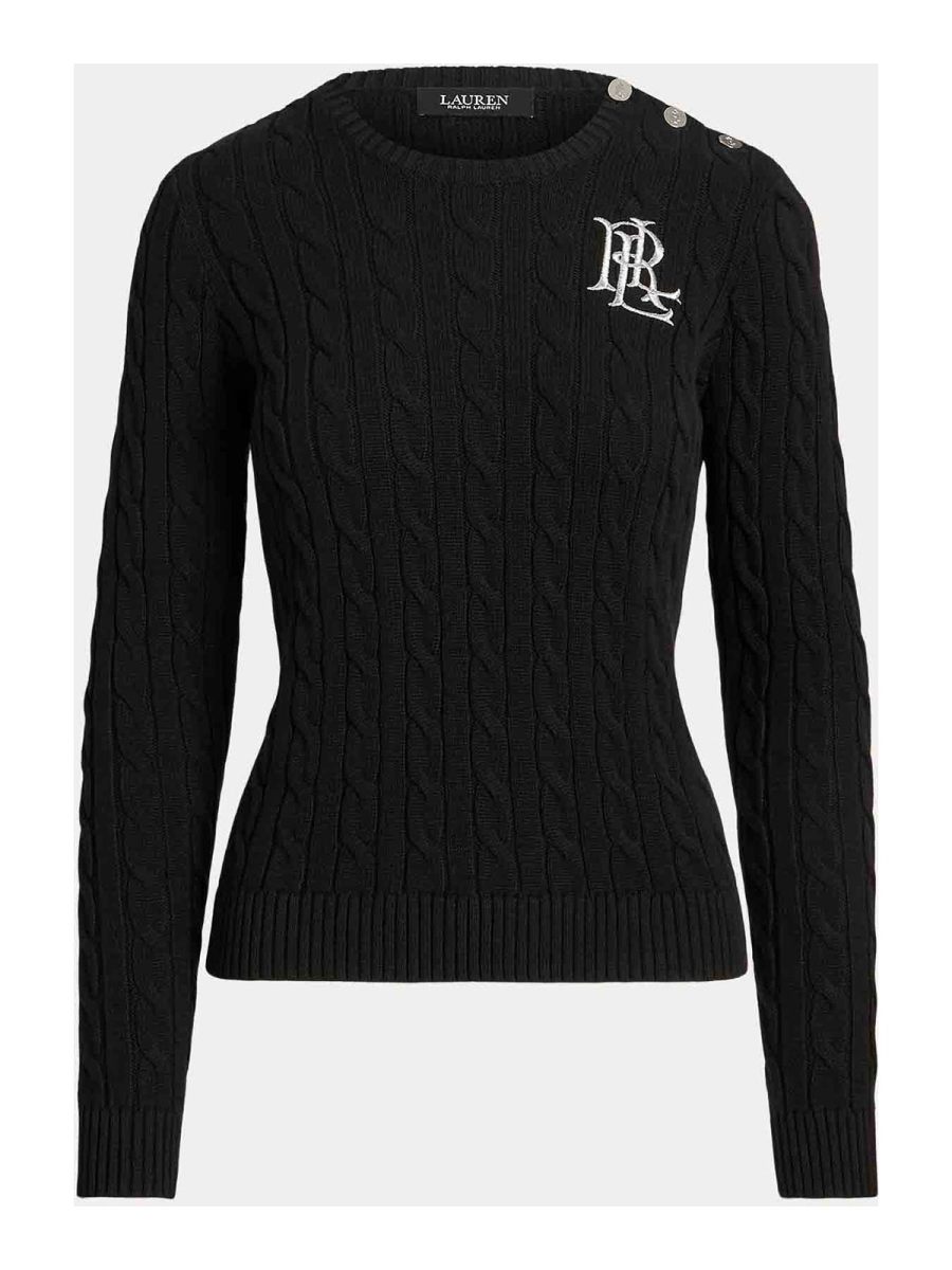 Lauren Ralph Lauren Pull Col Rond - Noir