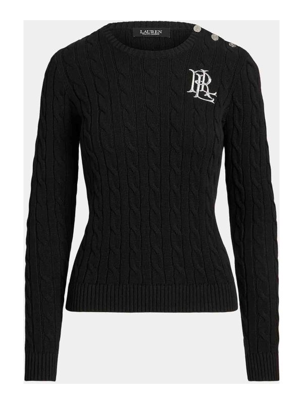 Lauren Ralph Lauren Pull Col Rond - Noir