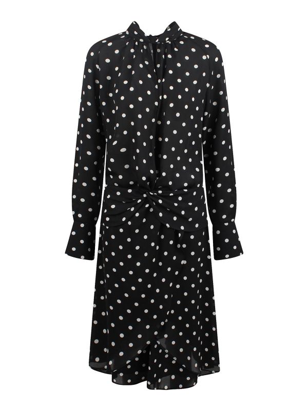 Nina Ricci Robe Au Genou - Noir