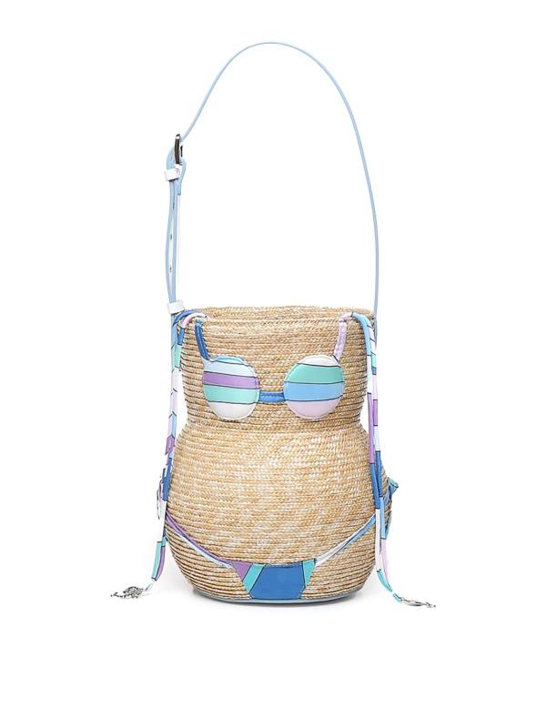 Emilio Pucci Sac Bandoulière - Beig