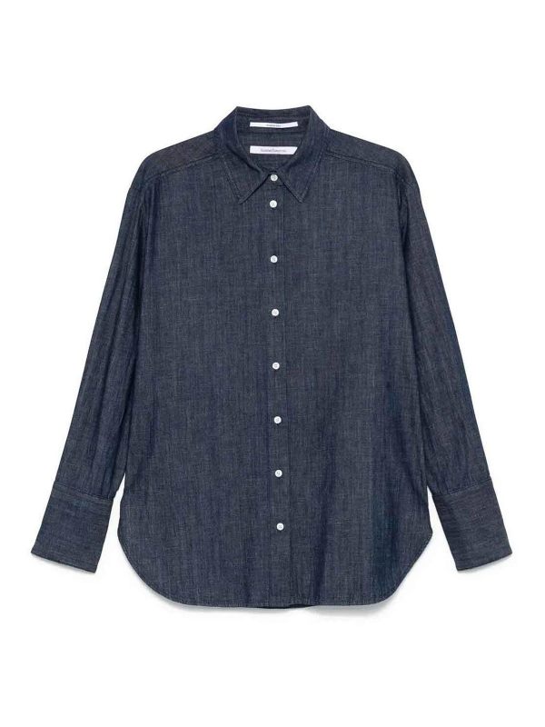 Another Tomorrow Chemise - Bleu