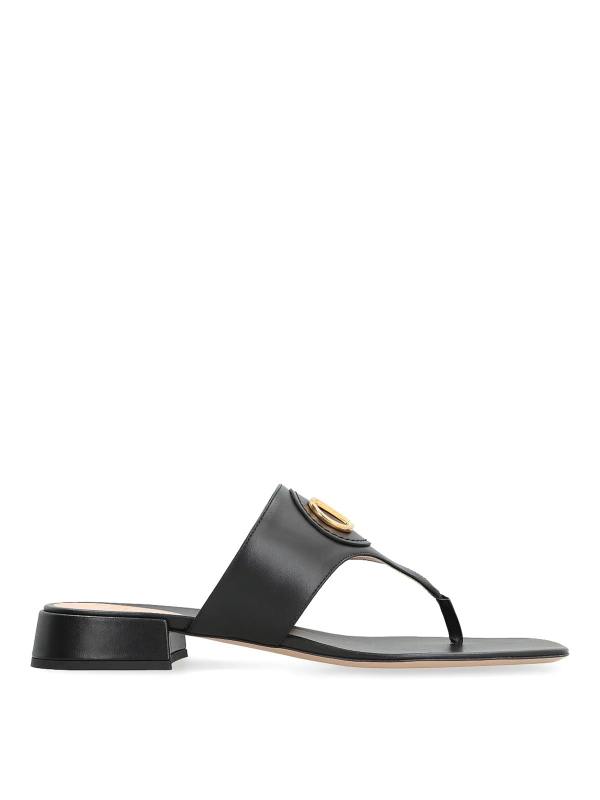 Valentino Garavani Sandales - Noir