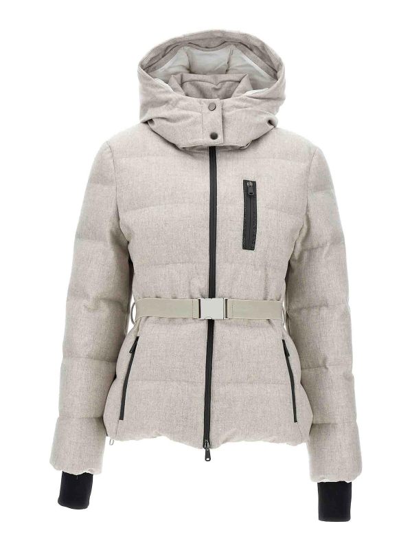 Brunello Cucinelli Blouson Rembourré - Gris
