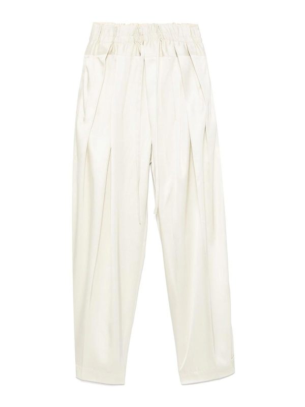 Jil Sander Pantalons Décontractés - Blanc