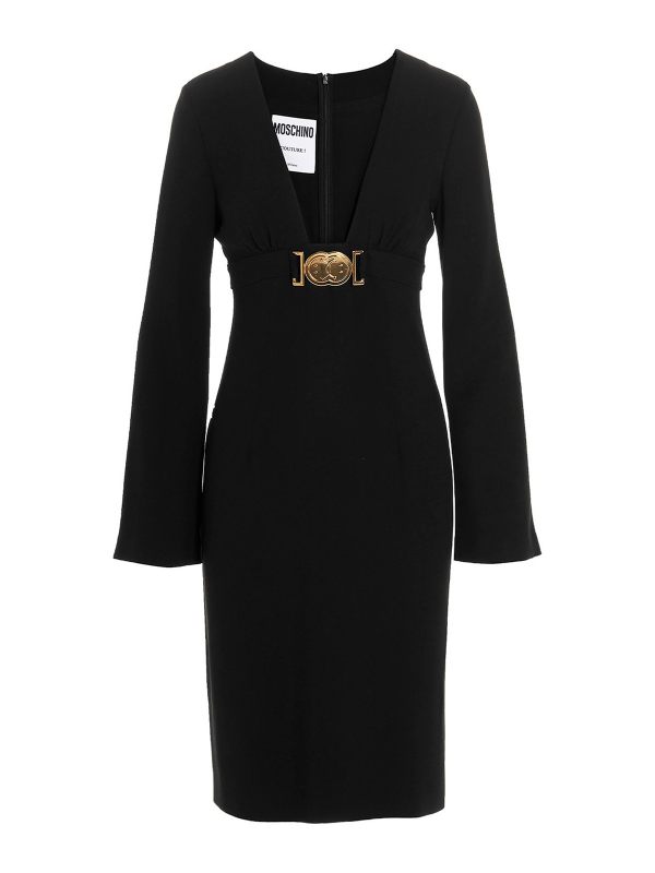 Moschino Robe De Soirée - Noir