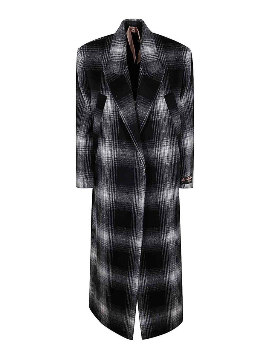 N°21 Manteau Court - Noir