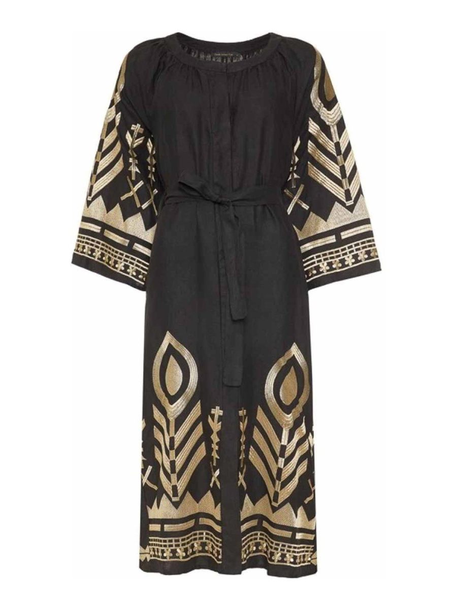 Kori Robe Au Genou - Noir