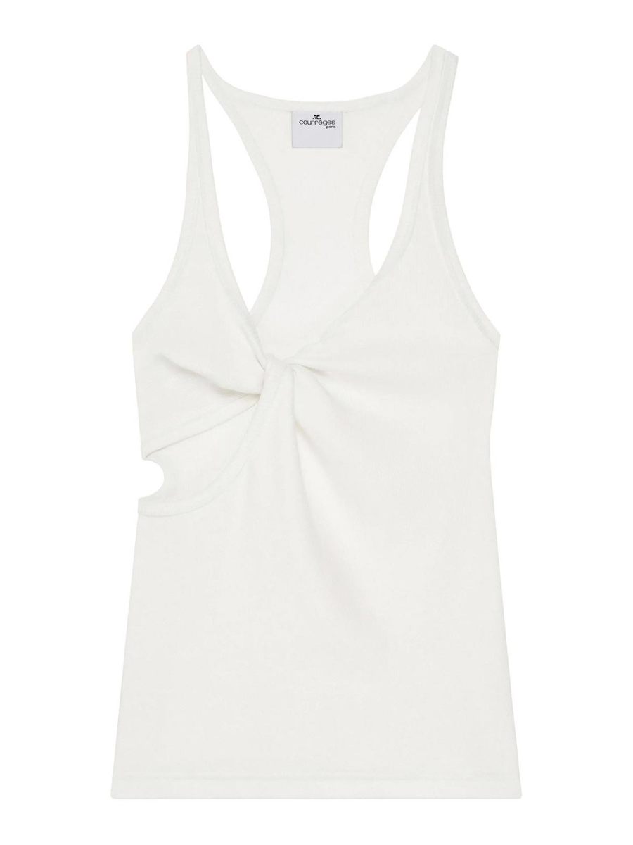 Courreges Top - Blanc
