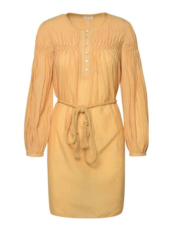 Isabel Marant Robe Courte - Beige