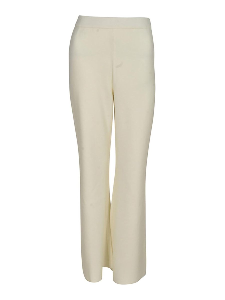Charlott Pantalons Décontractés - Blanc