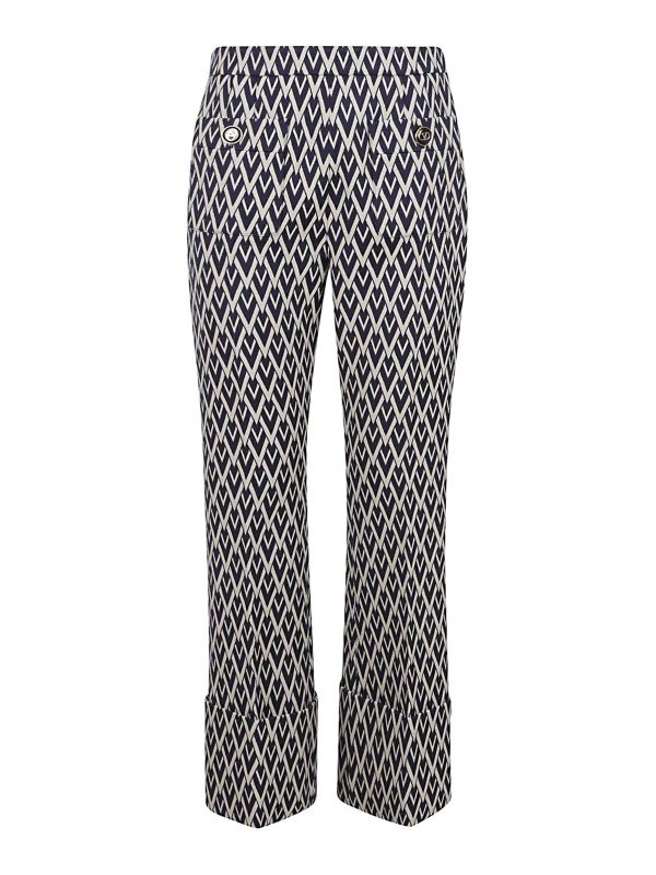 Valentino Garavani Pantalons Décontractés - Crème