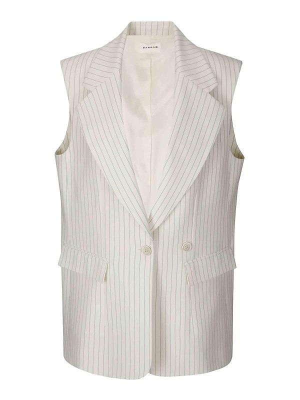P. A.R. O.S. H. Veste Casual - Blanc