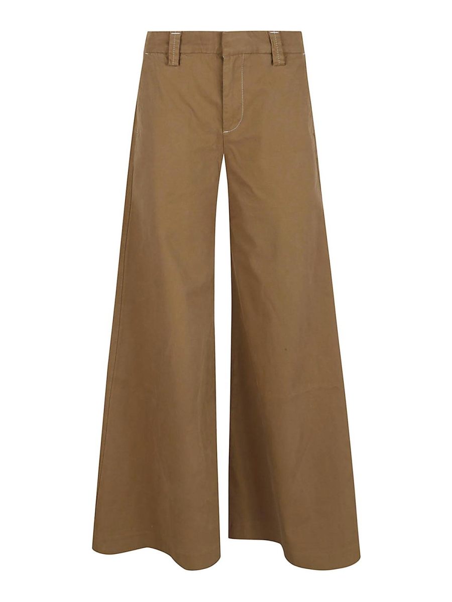7 For All Mankind Pantalons Décontractés - Beige